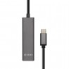 Hub usb tipo-c aisens a109-0403/ 4xusb/ gris