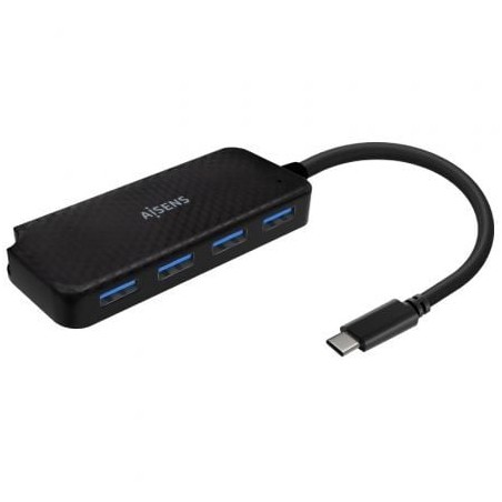 Hub usb tipo-c aisens a109-0715/ 4xusb