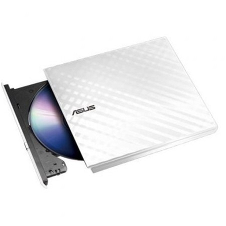 Grabadora externa cd/dvd asus sdrw-08ds2s-u lite/ blanco