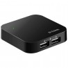 Hub usb 2.0 con alimentación externa d-link dub-h4/ 4xusb
