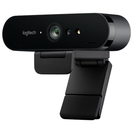 Webcam videoconferencia logitech brío 4k/ enfoque automático/ 4096 x 2160 ultra hd