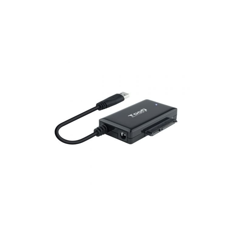 Adaptador para discos duros 2.5'/3.5' tooq tqhda-01a/ usb 3.0 macho - sata