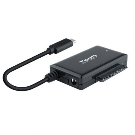 Adaptador para discos duros 2.5'/3.5' tooq tqhda-02c/ usb tipo-c macho - sata