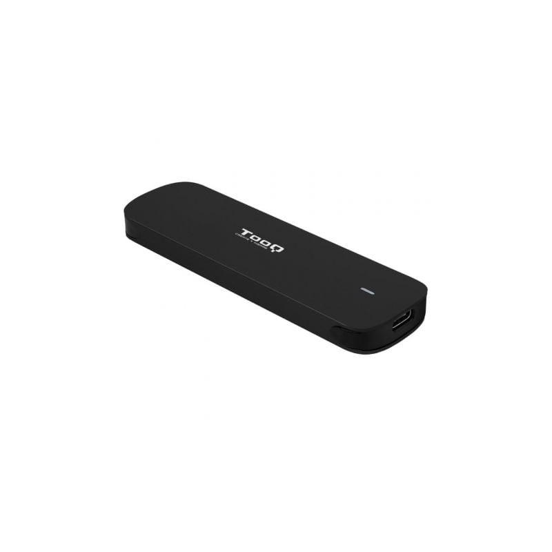 Caja externa para disco ssd m.2 nvme tooq tqe-2201b/ usb 3.1 gen2/ sin tornillos