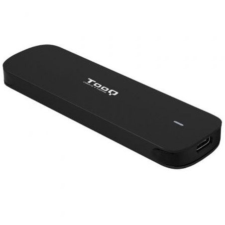 Caja externa para disco ssd m.2 nvme tooq tqe-2201b/ usb 3.1 gen2/ sin tornillos