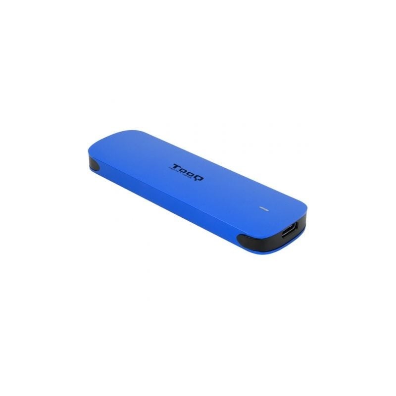 Caja externa para disco ssd m.2 nvme tooq tqe-2201bl/ usb 3.1 gen1/ sin tornillos