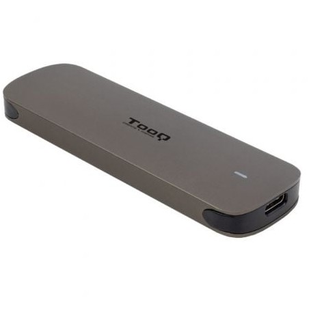 Caja externa para disco ssd m.2 tooq tqe-2202br/ usb 3.1 gen1/ sin tornillos