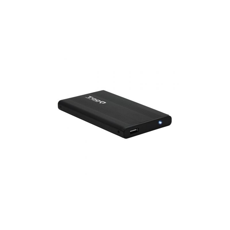 Caja externa para disco duro de 2.5' tooq tqe-2510b/ usb 2.0
