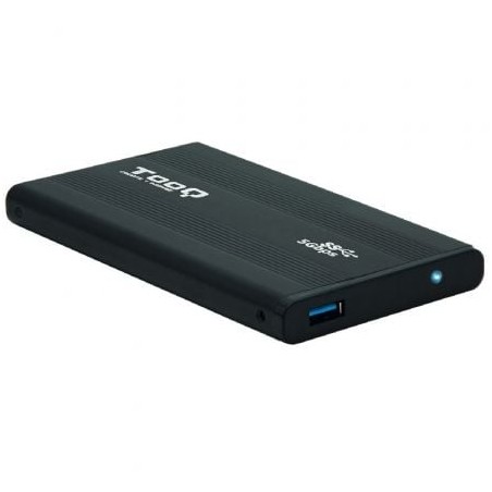 Caja externa para disco duro de 2.5' tooq tqe-2524b/ usb 3.1