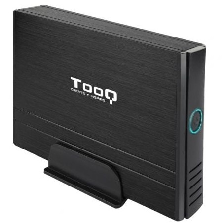 Caja externa para disco duro de 3.5' tooq tqe-3520b/ usb 2.0