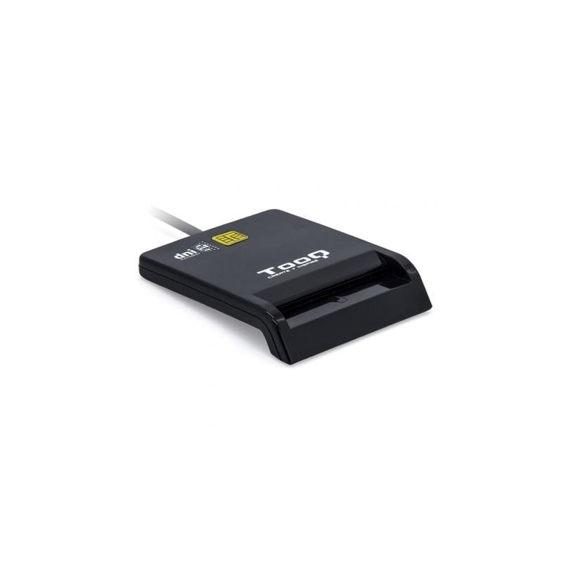 Lector de dni tooq tqr-210b/ usb 2.0/ negro