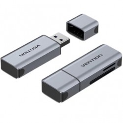 Lector de tarjetas externo vention clih0/ usb 3.0