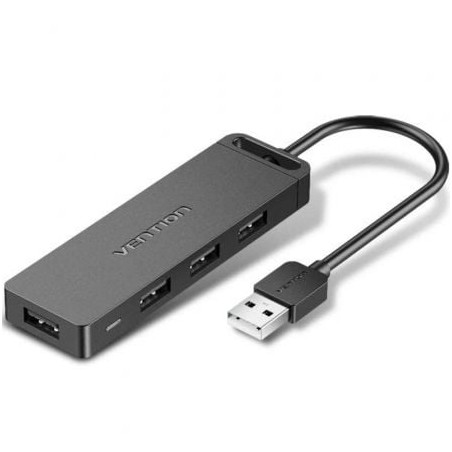 Hub usb 2.0 vention chmhb/ 4xusb/ 1xmicrousb pd