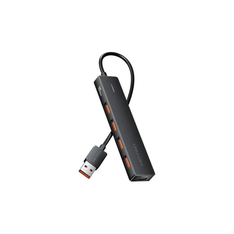 Hub usb 3.2 vention chobb/ 4xusb/ 1xusb tipo-c pd