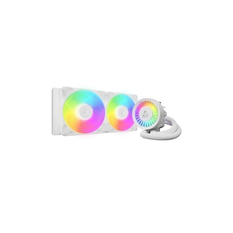 Sistema de refrigeración líquida arctic liquid freezer iii pro 280 a-rgb/ blanco
