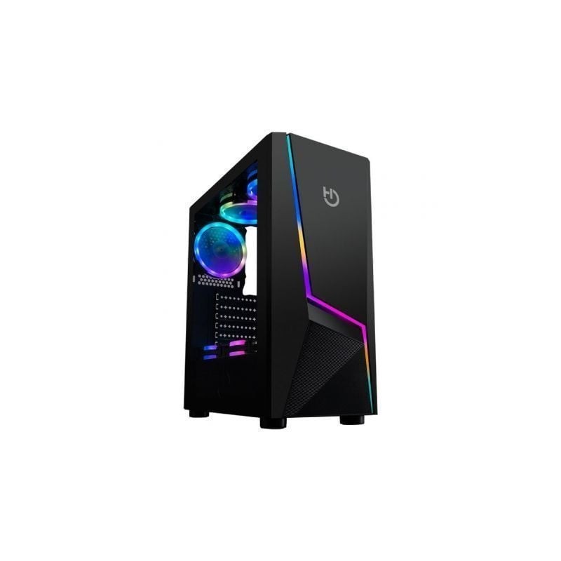 Caja gaming semitorre hiditec v20 pro argb