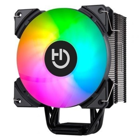 Ventilador con disipador hiditec c12 pwm argb/ 12cm
