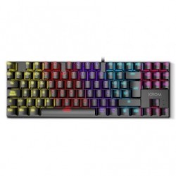 Teclado gaming mecánico krom kasic tkl/ negro