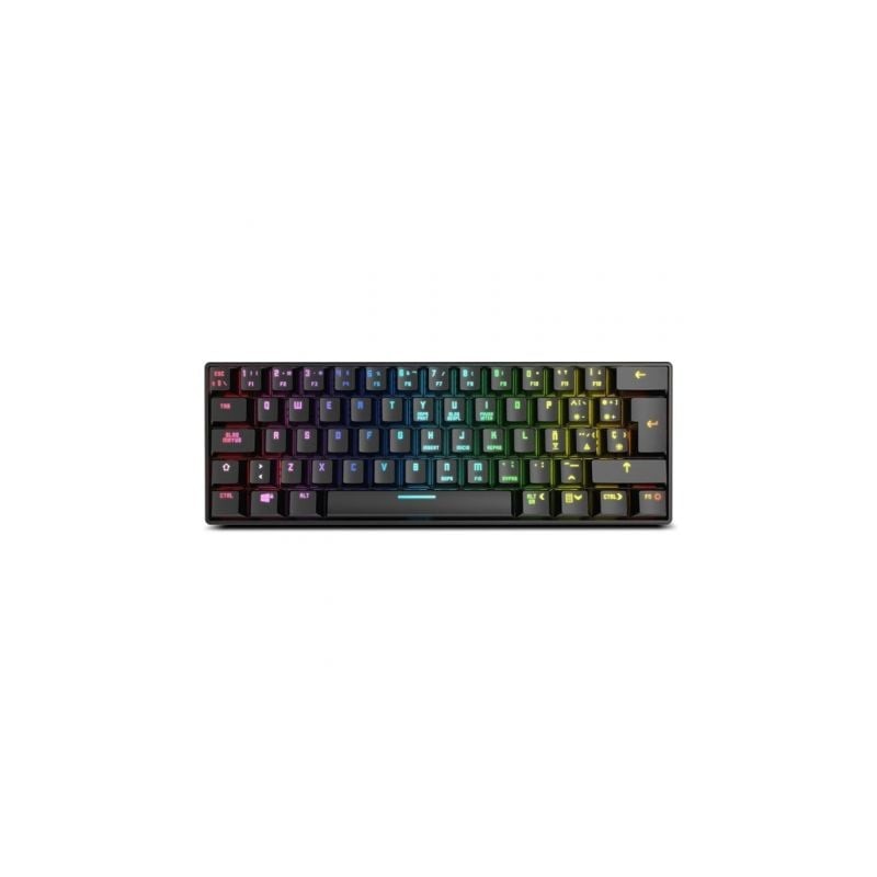 Teclado gaming mecánico inalámbrico krom kluster