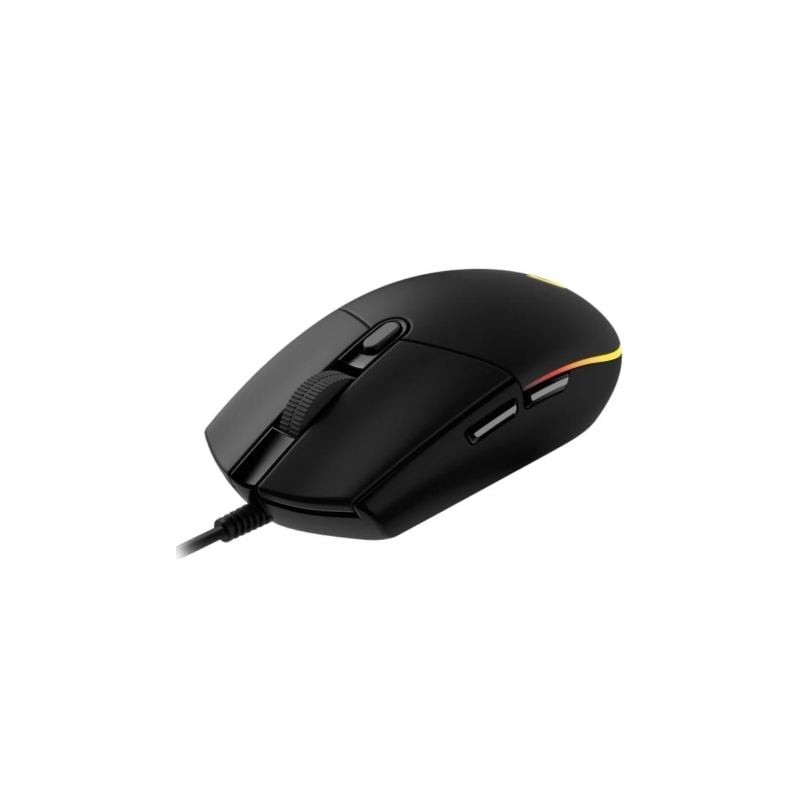 Ratón gaming logitech g102 lightsync/ hasta 8000 dpi/ negro
