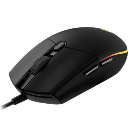 Ratón gaming logitech g102 lightsync/ hasta 8000 dpi/ negro