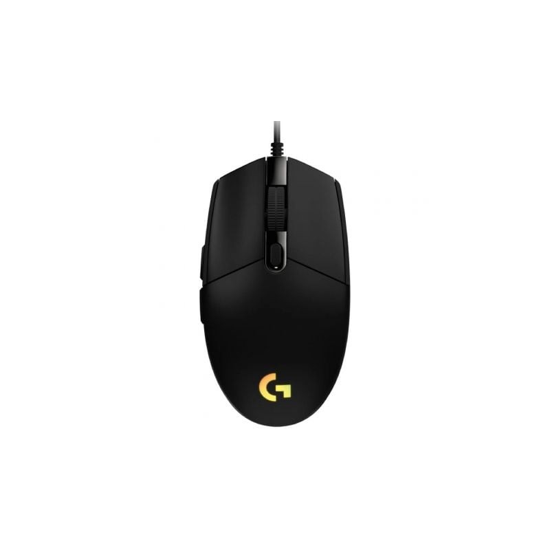 Ratón gaming logitech g203 lightsync/ hasta 8000 dpi/ negro