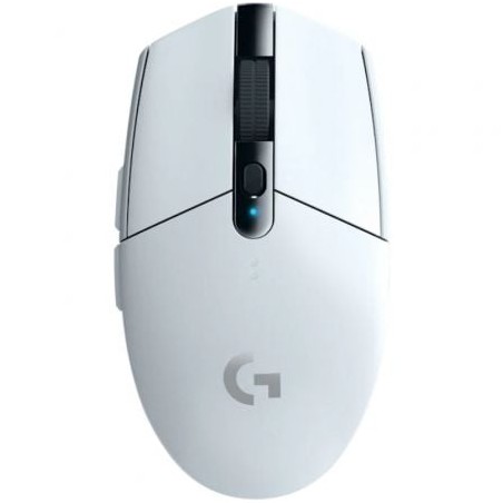 Ratón gaming inalámbrico logitech g305 lightspeed/ hasta 12000 dpi/ blanco