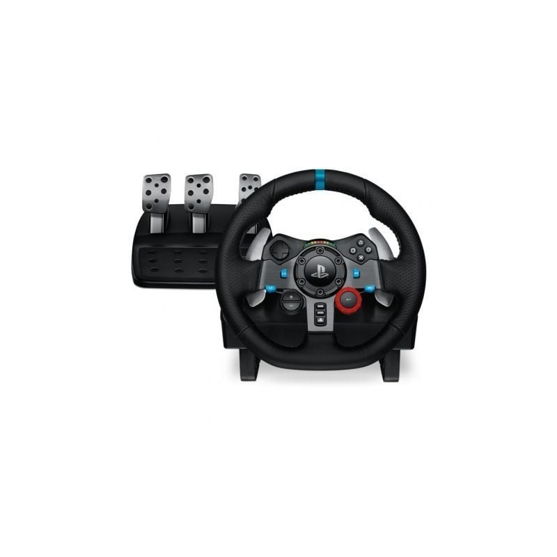 Volante con pedales logitech g29 driving force