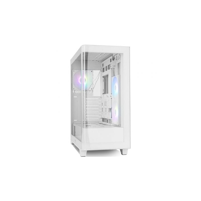 Caja gaming semitorre nox hummer ether/ blanca