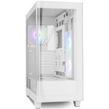Caja gaming semitorre nox hummer ether/ blanca