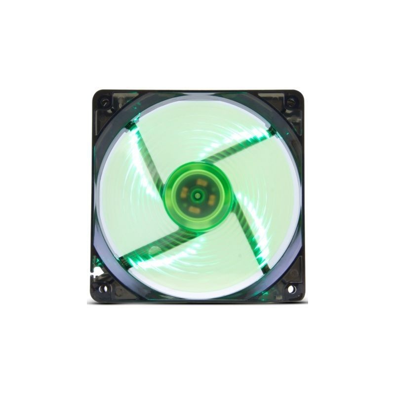 Ventilador nox coolfan 120 led/ 12cm/ verde