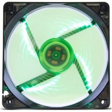 Ventilador nox coolfan 120 led/ 12cm/ verde