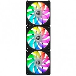Pack 3 ventiladores nox easy link/ argb/ 12cm