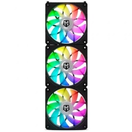 Pack 3 ventiladores nox easy link/ argb/ 12cm