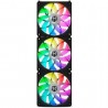 Pack 3 ventiladores nox easy link/ argb/ 12cm