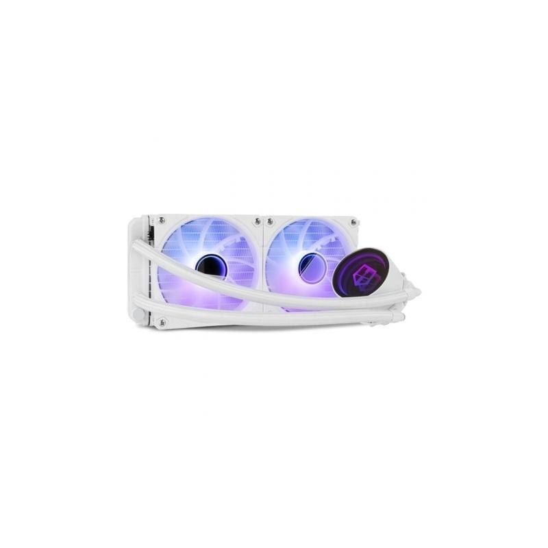 Sistema de refrigeración líquida nox m-240 argb/ blanco