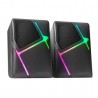 Altavoces mars gaming ms-h/ 10w/ 2.0/ negros