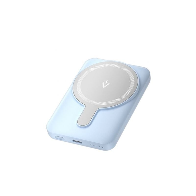 Powerbank 5000mah vention fhsl0/ 20w/ wireless/ azul
