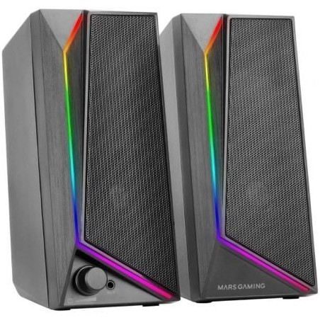 Altavoces mars gaming ms72/ 15w/ 2.0/ negros