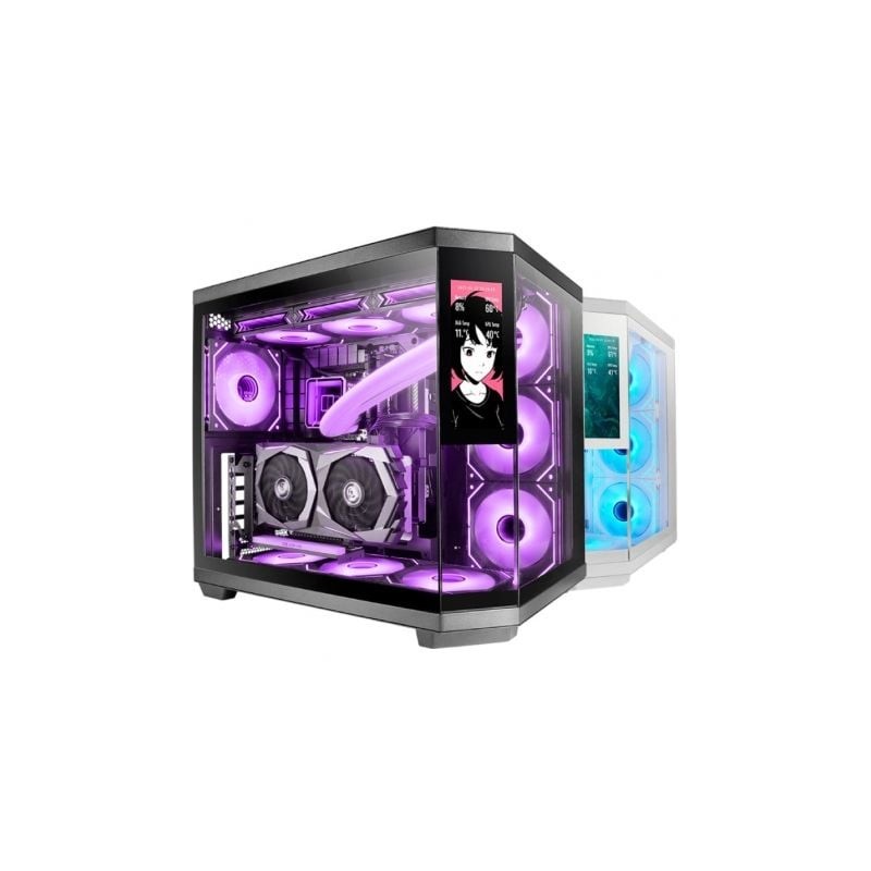 Caja gaming semitorre mars gaming mc-3tcorelcd