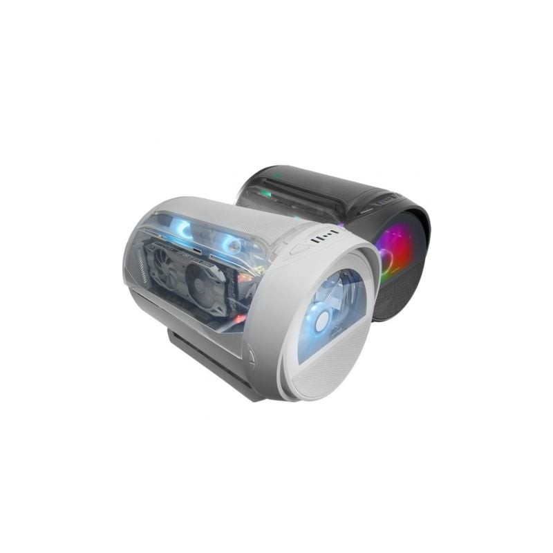 Caja gaming minitorre mars gaming mc-cylon/ blanca