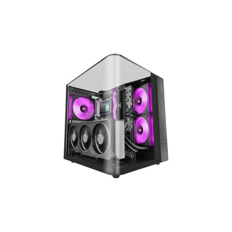 Caja gaming semitorre mars gaming mc-infiniolite