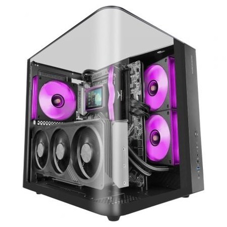 Caja gaming semitorre mars gaming mc-infiniolite