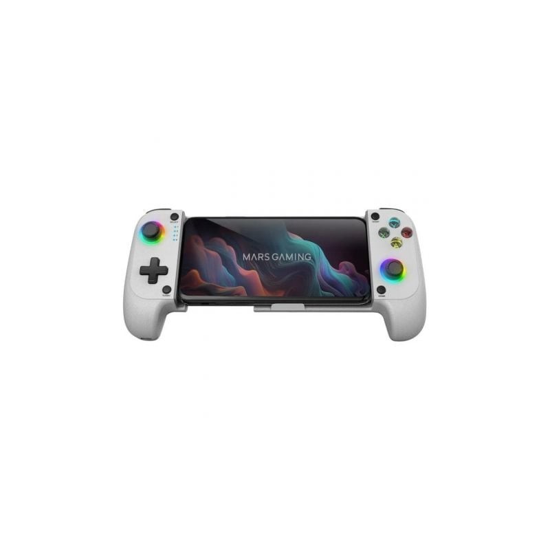 Gamepad mars gaming mgpx inalámbrico/ blanco