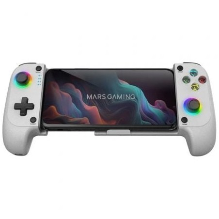 Gamepad mars gaming mgpx inalámbrico/ blanco