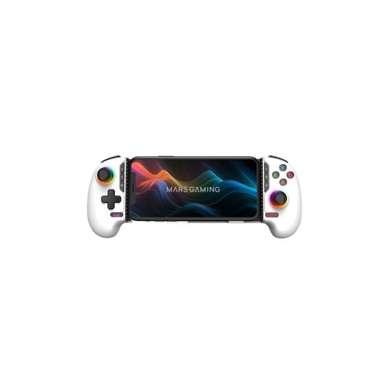 Gamepad mars gaming mgpxpro inalámbrico/ blanco