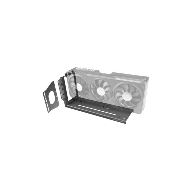 Soporte para tarjeta gráfica mars gaming mca-gcv/ compatibilidad universal/ negro