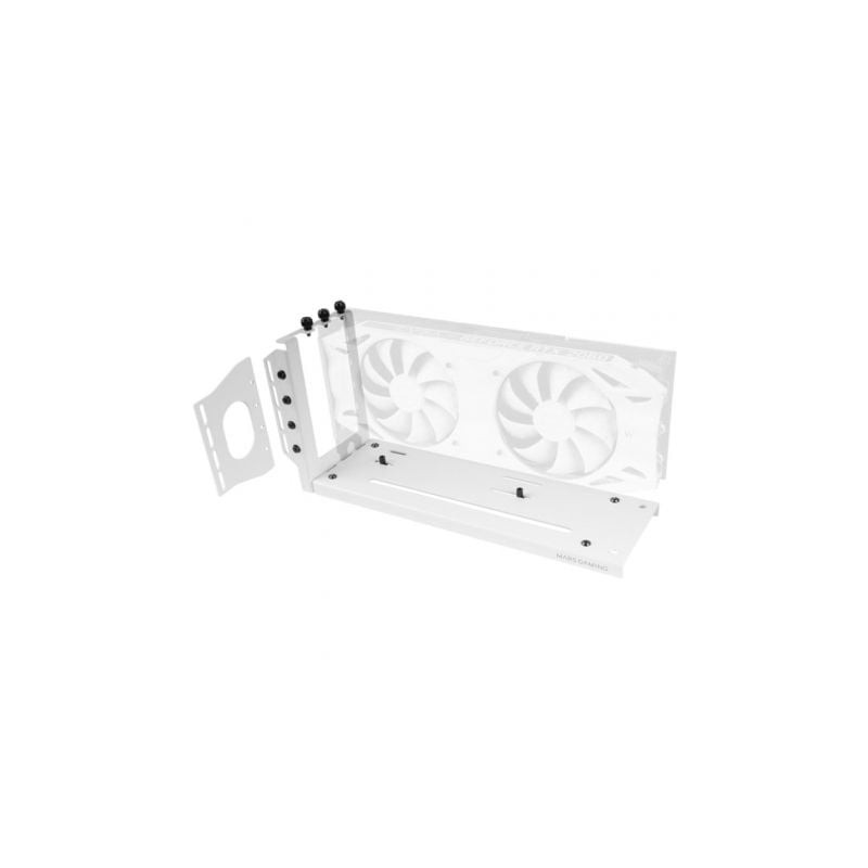 Soporte para tarjeta gráfica mars gaming mca-gcv/ compatibilidad universal/ blanco