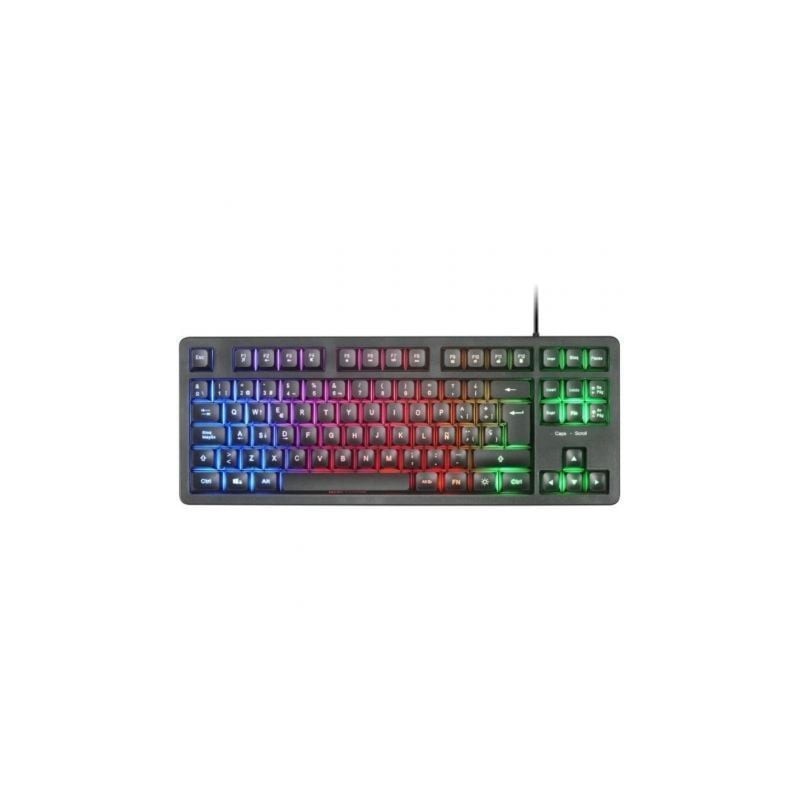 Teclado gaming semimecánico mars gaming mk023