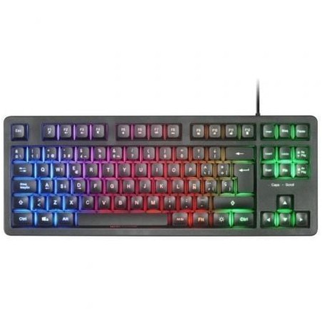 Teclado gaming semimecánico mars gaming mk023